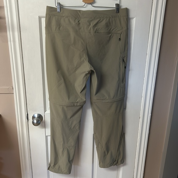 Adidas Utilitas tan zip-off utility hiking outdoor pants men’s size 36 - Picture 5 of 16